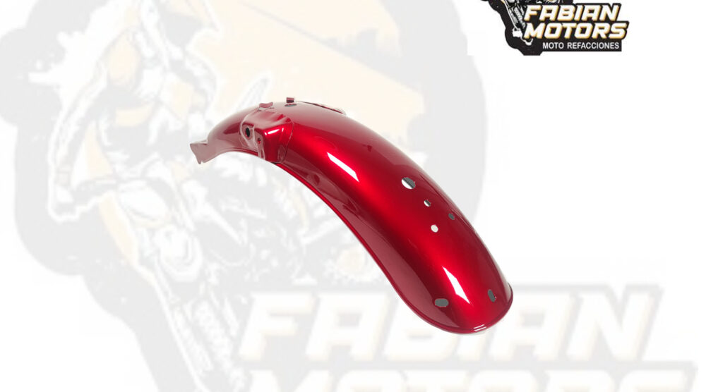 SALPICADERA TRASERA ROJA P/ FT-125, P/ DT-125 SPORT, P/ DT-150 BASIC, P/ FT-125 ROJA NUEVA