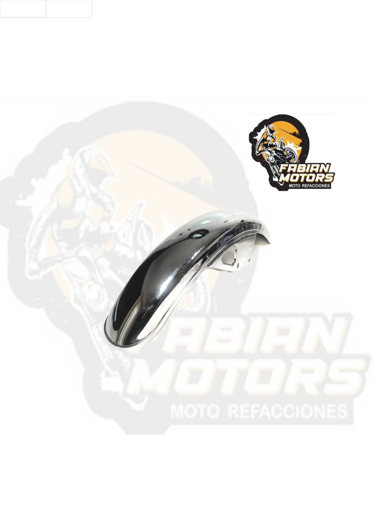 SALPICADERA DELANTERA CROMADA P/ GN-125F