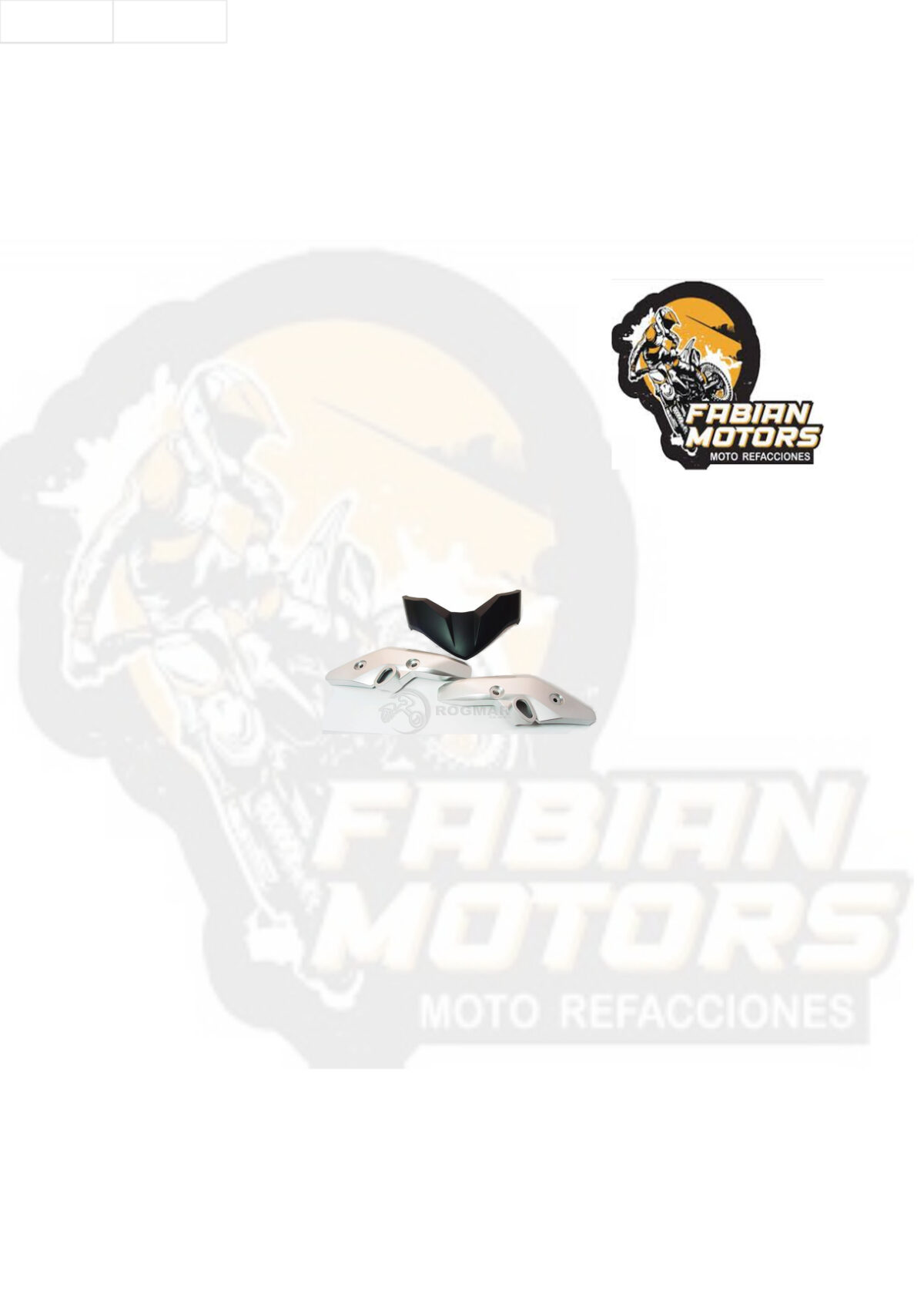 CUBIERTA SUPERIOR FARO P/ FZ-16 (JUEGO)