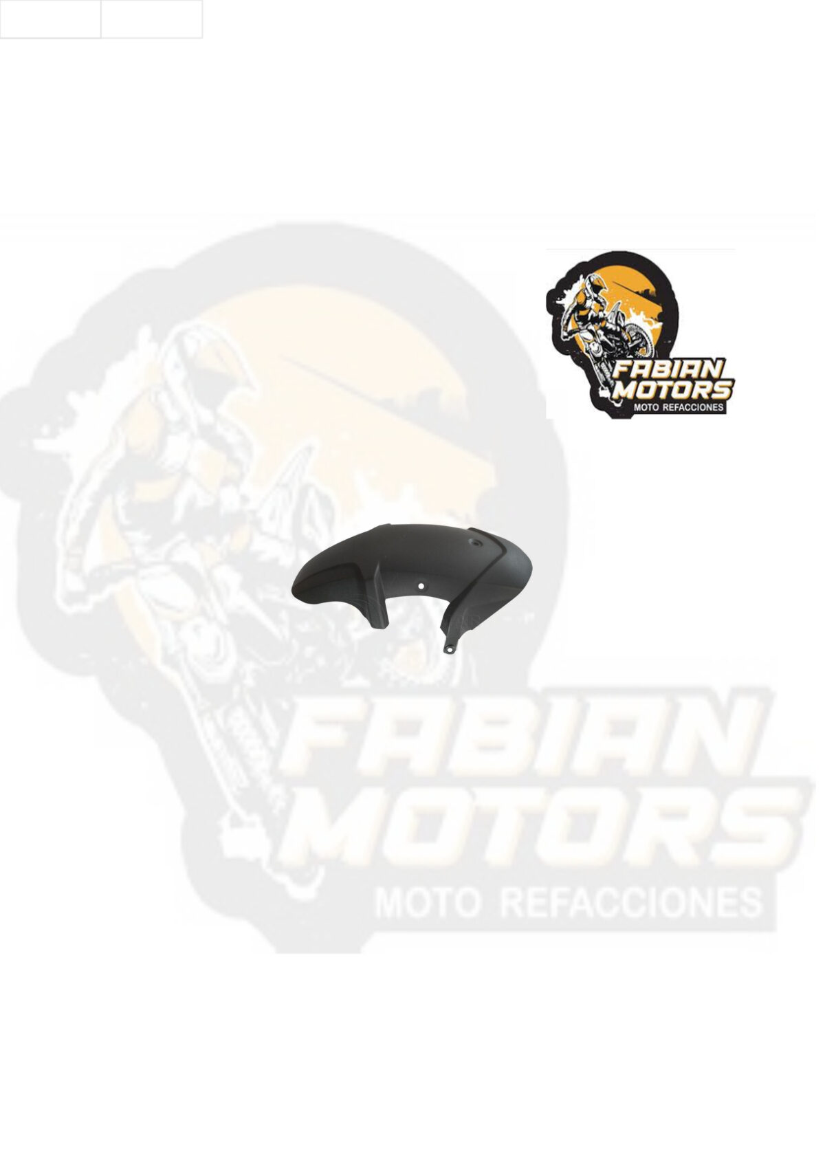 SALPICADERA TRASERA NEGRA P/ 150SZ '16-'18