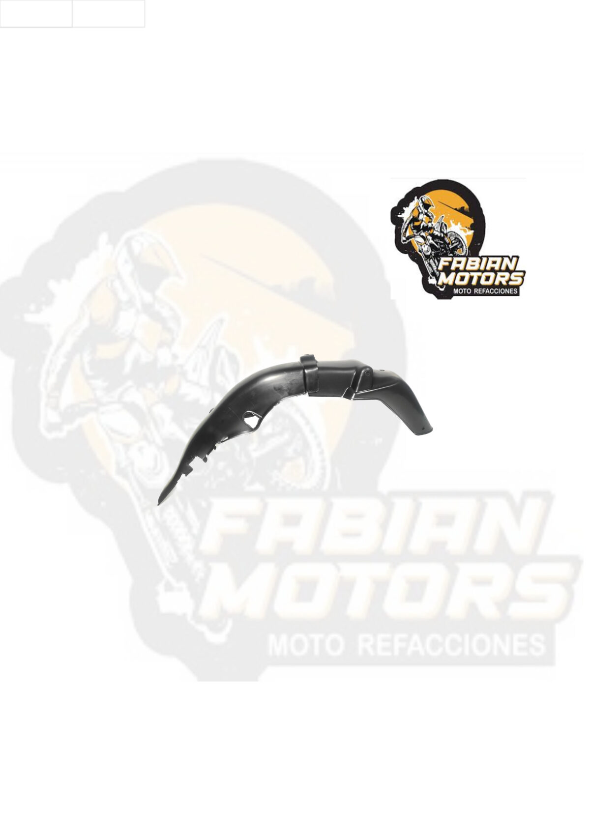 SALPICADERA TRASERA NEGRA P/ TOOL-125