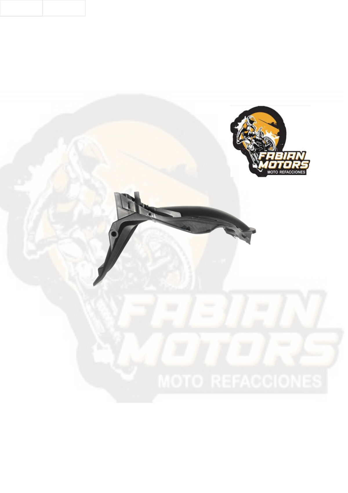 SALPICADERA TRASERA NEGRA P/ GL-150 CARGO