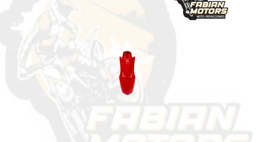 SALPICADERA DELANTERA ROJA SUNGO P/ XR-150L