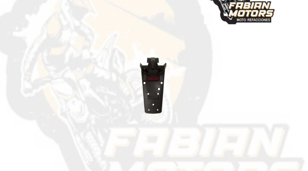 SALPICADERA TRASERA NEGRA P/ XR-150L