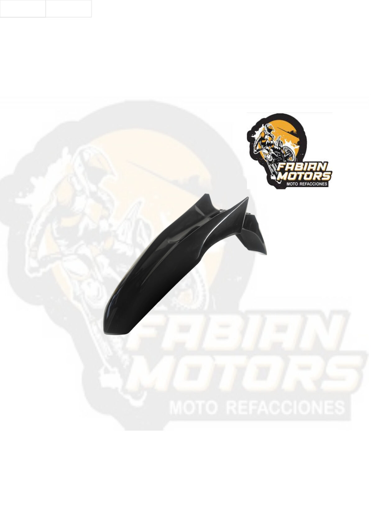 SALPICADERA DELANTERA NEGRA P/ XR-150L