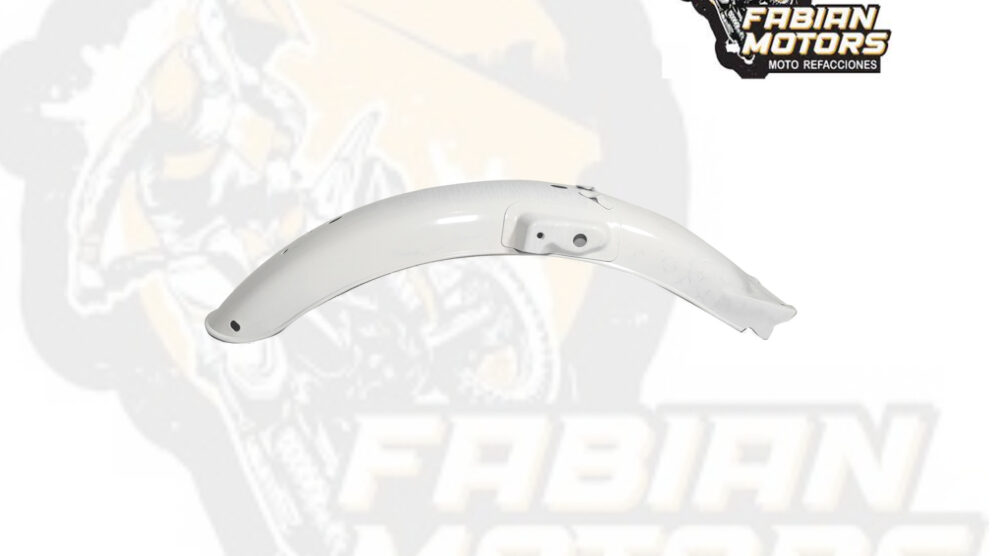 SALPICADERA TRASERA BLANCA P/ DT-125 DELIVERY, P/ FT-125 DELIVERY, P/ DT-150 DELIVERY