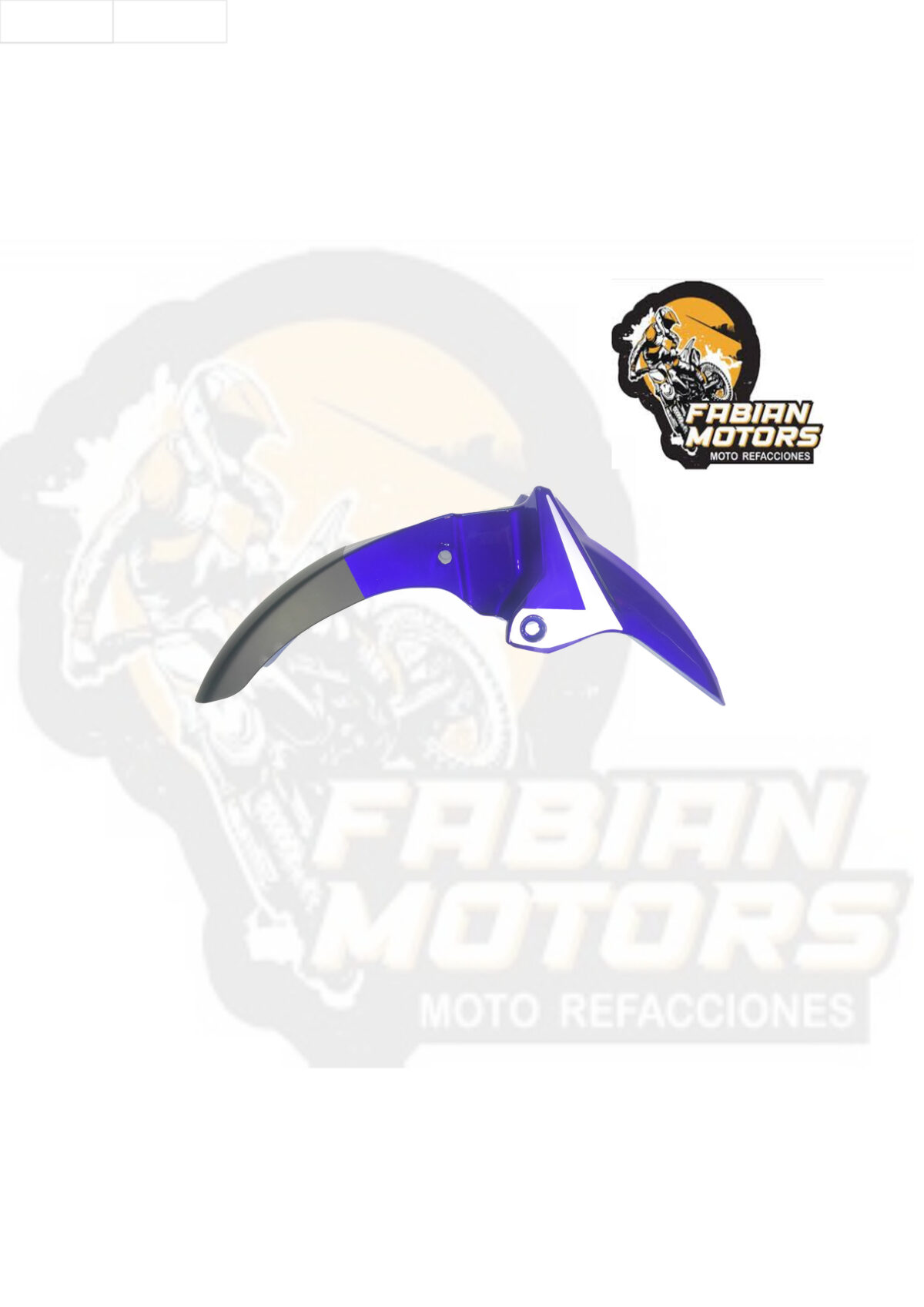SALPICADERA DELANTERA AZUL/NEGRO P/ 170Z '16-'18