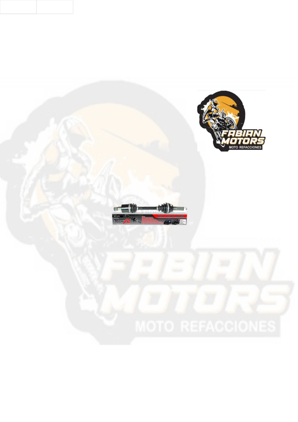 EJE COMPLETO ATV/UTV (90086) P/ POLARIS RZR 800 XP TRAS. DER./IZQ.  HEAVY DUTY