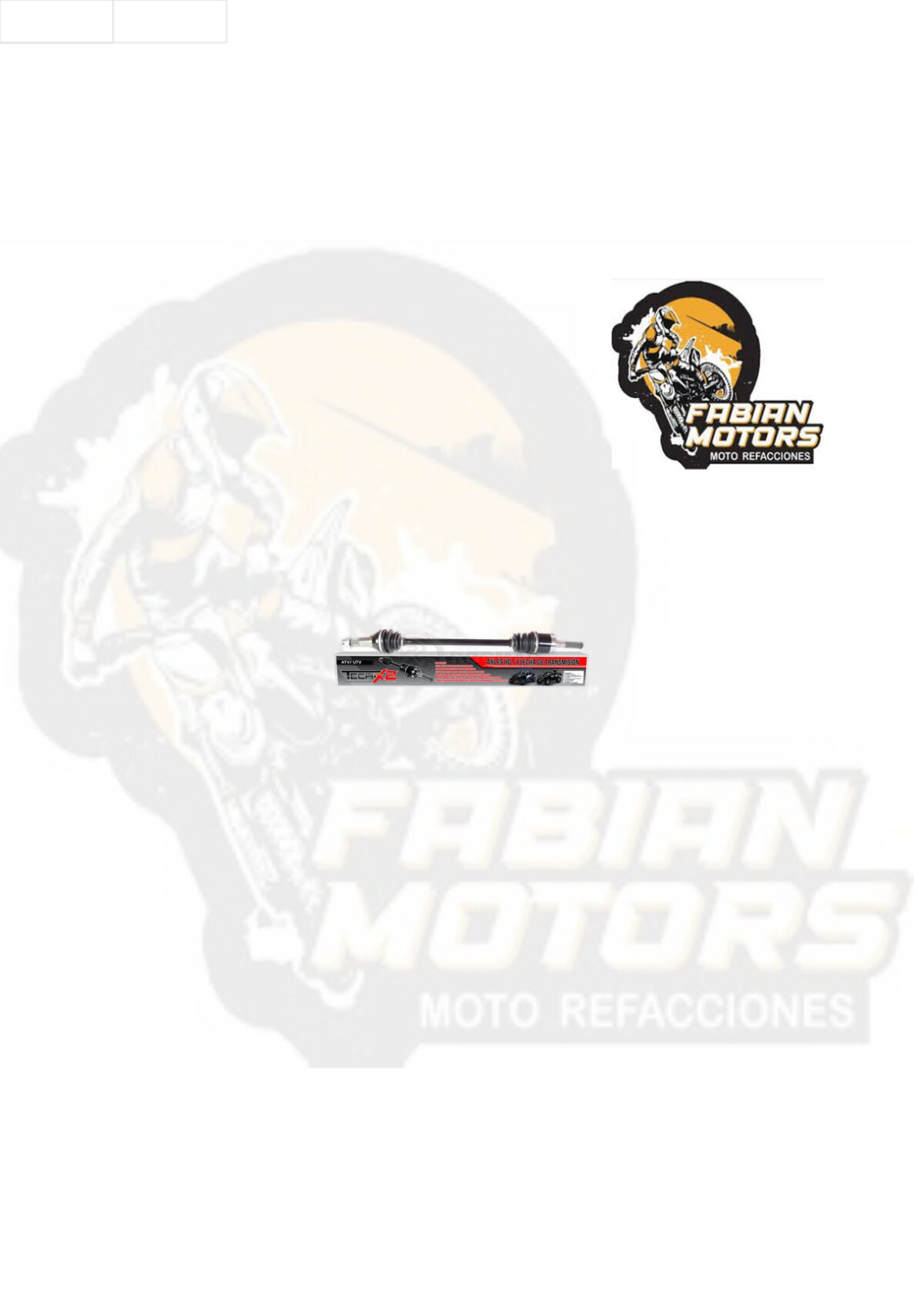 EJE COMPLETO ATV/UTV (90258) P/ CAN AM MAVERICK 1000 DEL. DER. 2013-2015  HEAVY DUTY