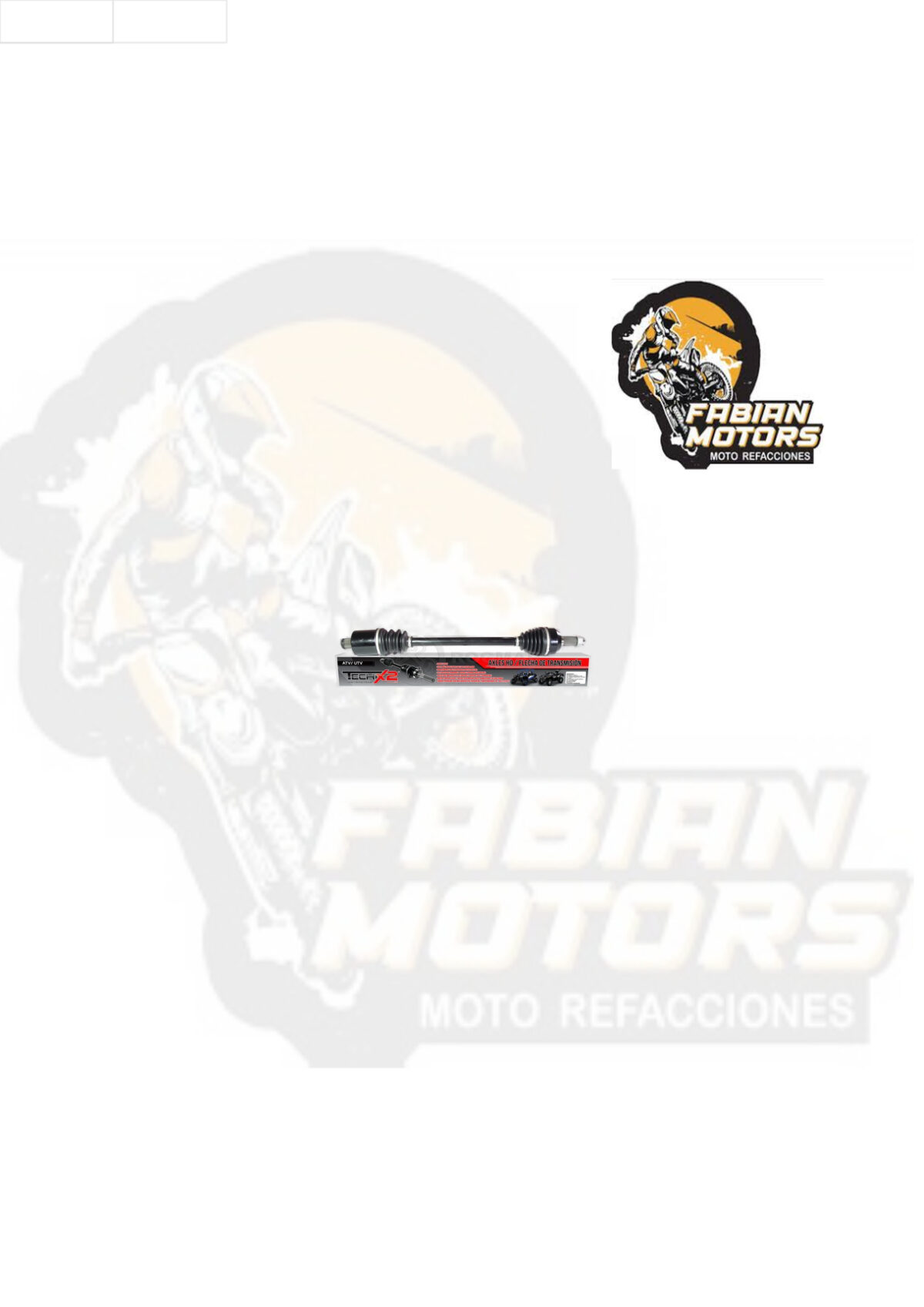 EJE COMPLETO ATV/UTV (90065) P/ RZR 900 S 1000 NO TURBO TRAS. IZQ/DER.  2015-2016  HEAVY DUTY