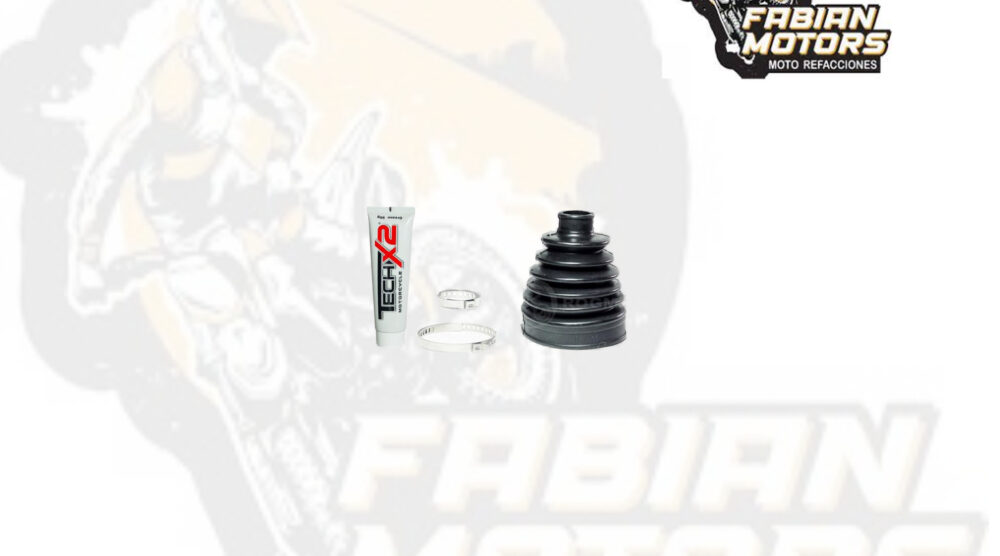 REPUESTO CUBREPOLVO EXTERNO CON ABRAZADERAS Y GRASA (90038) P/ POLARIS RZR 800 S RZR "4" XP TRAS. IZQ./DER.  2009-2014