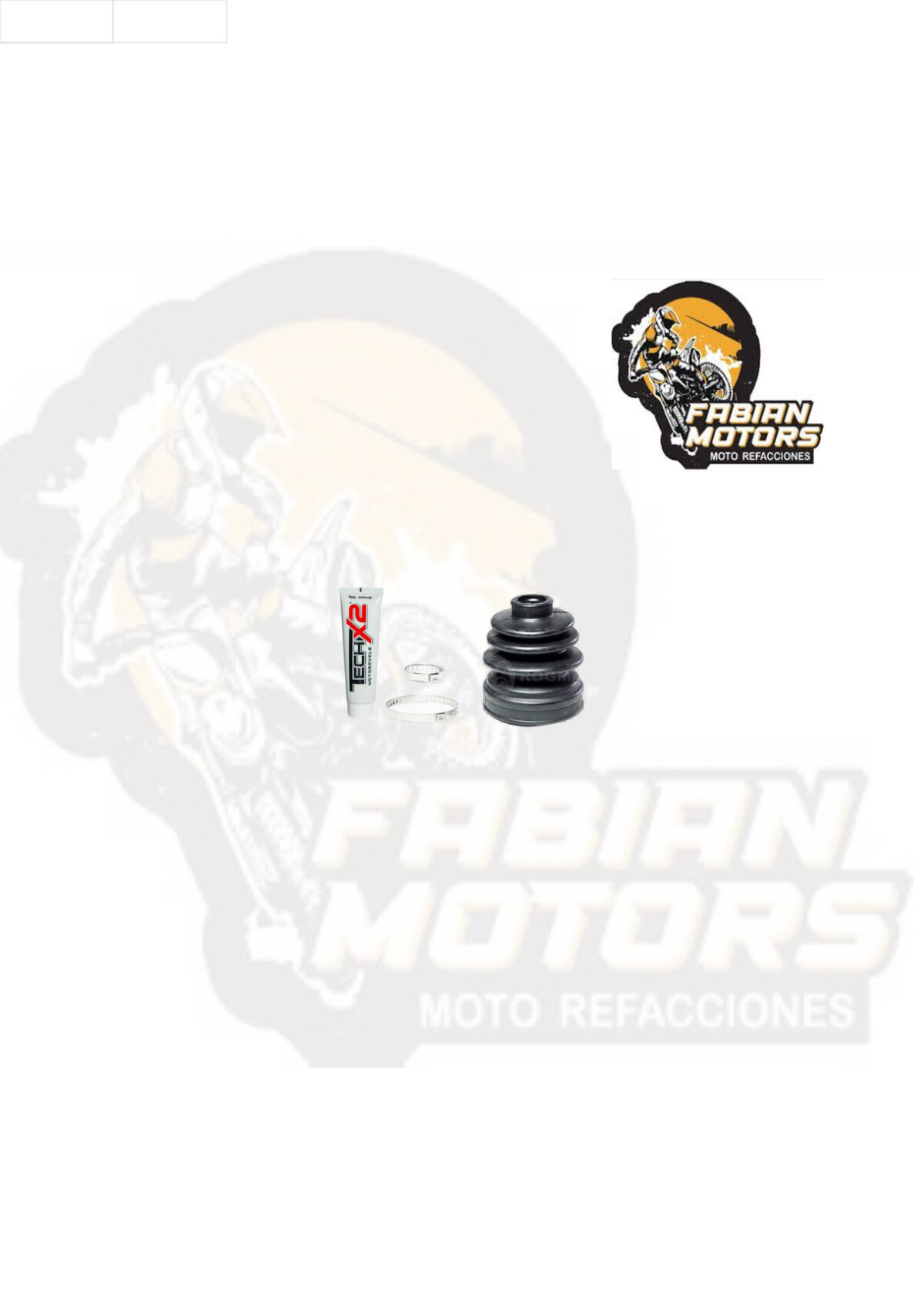 REPUESTO CUBREPOLVO INTERNO CON ABRAZADERAS Y GRASA (90067) P/ RZR 1000 TURBO TRAS. IZQ./DER.  2016