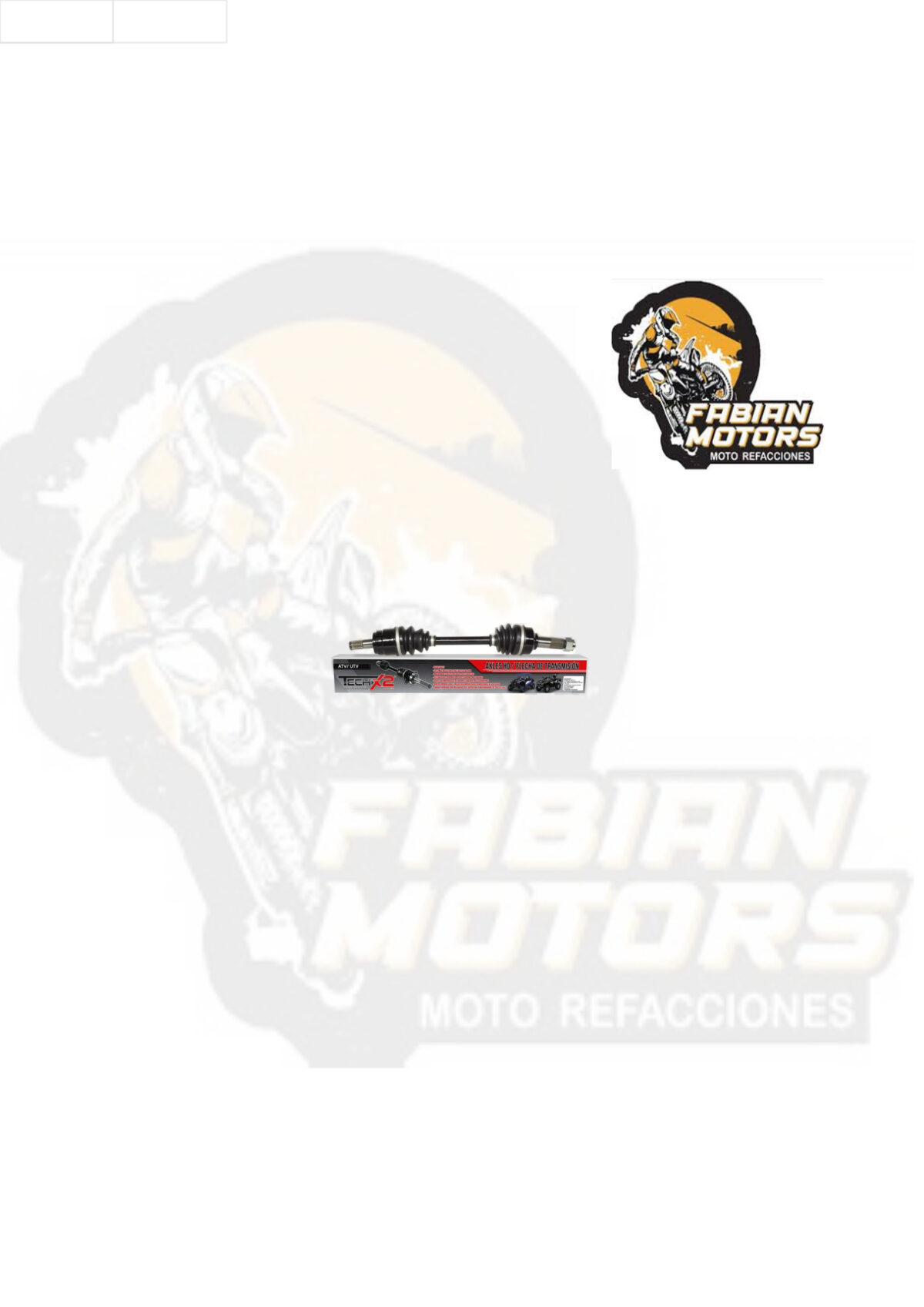 EJE COMPLETO ATV/UTV (90269) P/ TRX-420 DEL. IZQ. 2014-2017  HEAVY DUTY