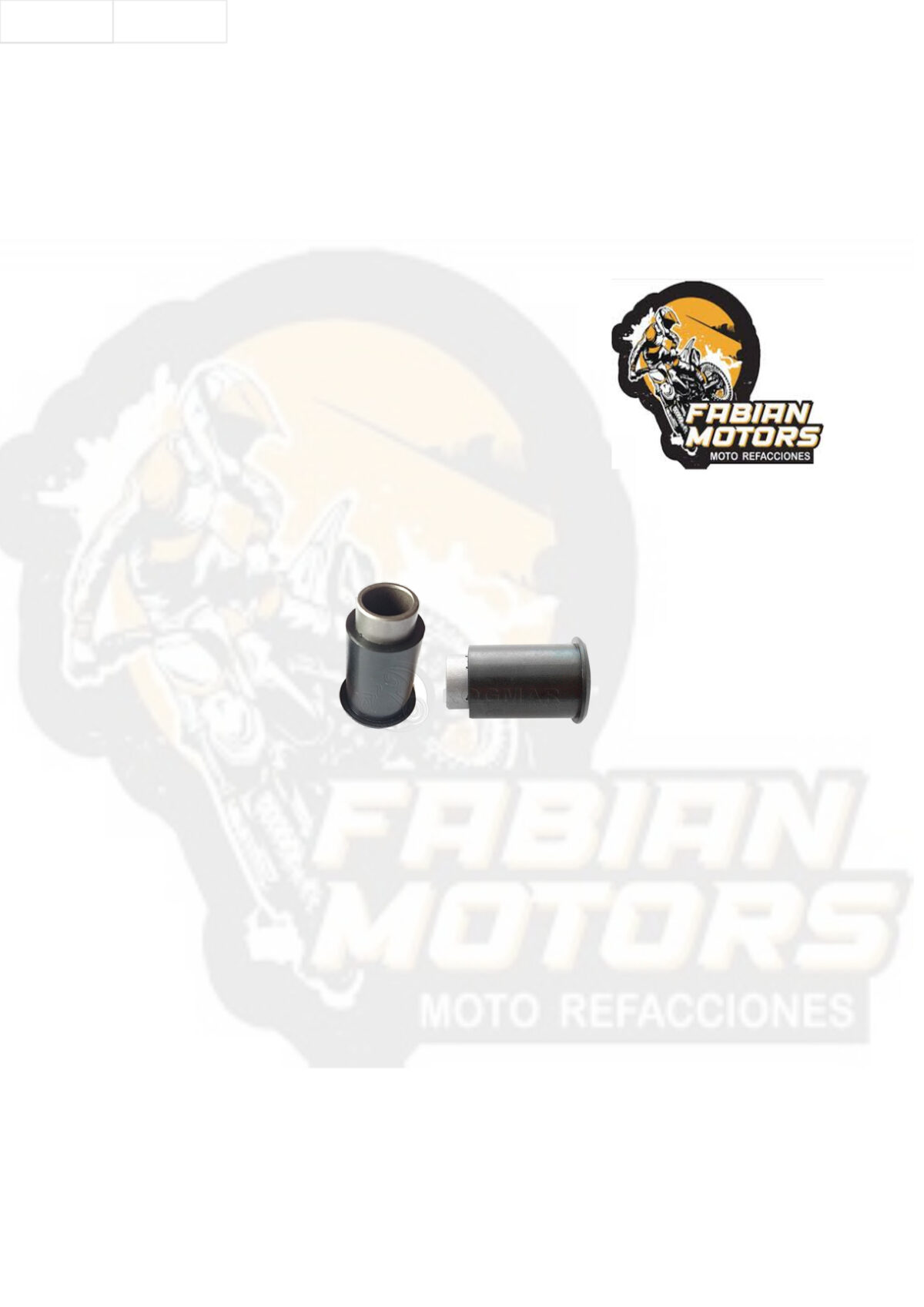 BUJE HORQUILLA TRASERA P/ YBR-125 EXPRESS (JUEGO)