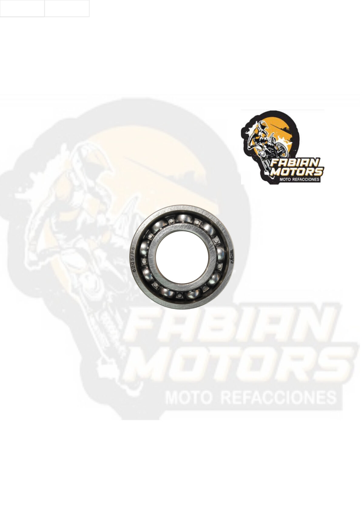 BALERO CIGÜEÑAL TECHX2 6205/P6 P/ YBR-125 EXPRESS