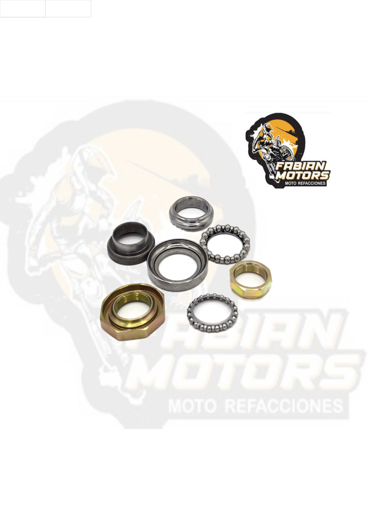 BALEROS TELESCOPIO DIRECCION P/ CS-125 (JUEGO)