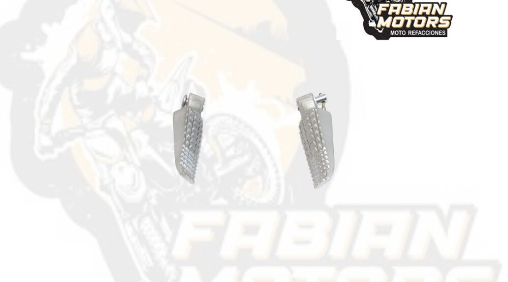 137-052006 POSAPIES TRASEROS P/ GIXXER-150 (PAR)