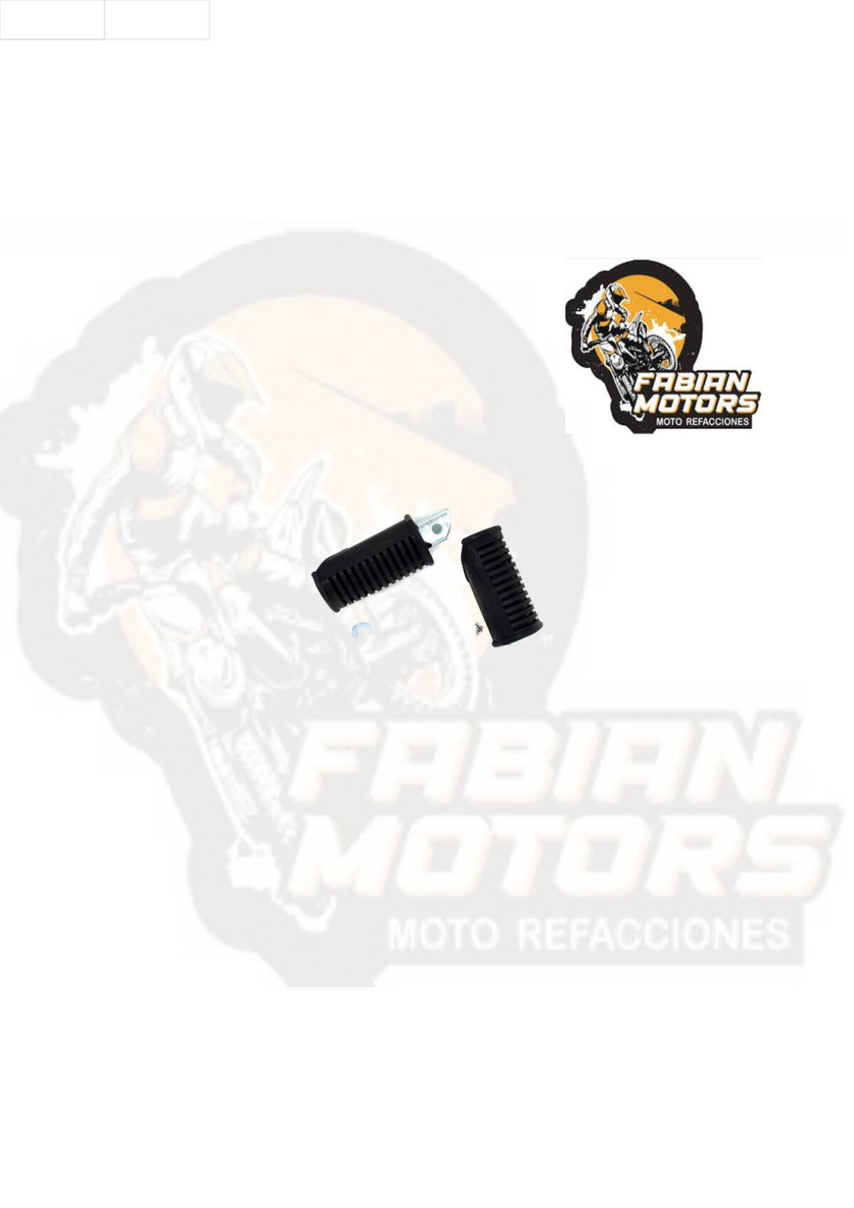 POSAPIE DELANTERO IZQUIERDO/DERECHO P/ GN-125F (PAR)