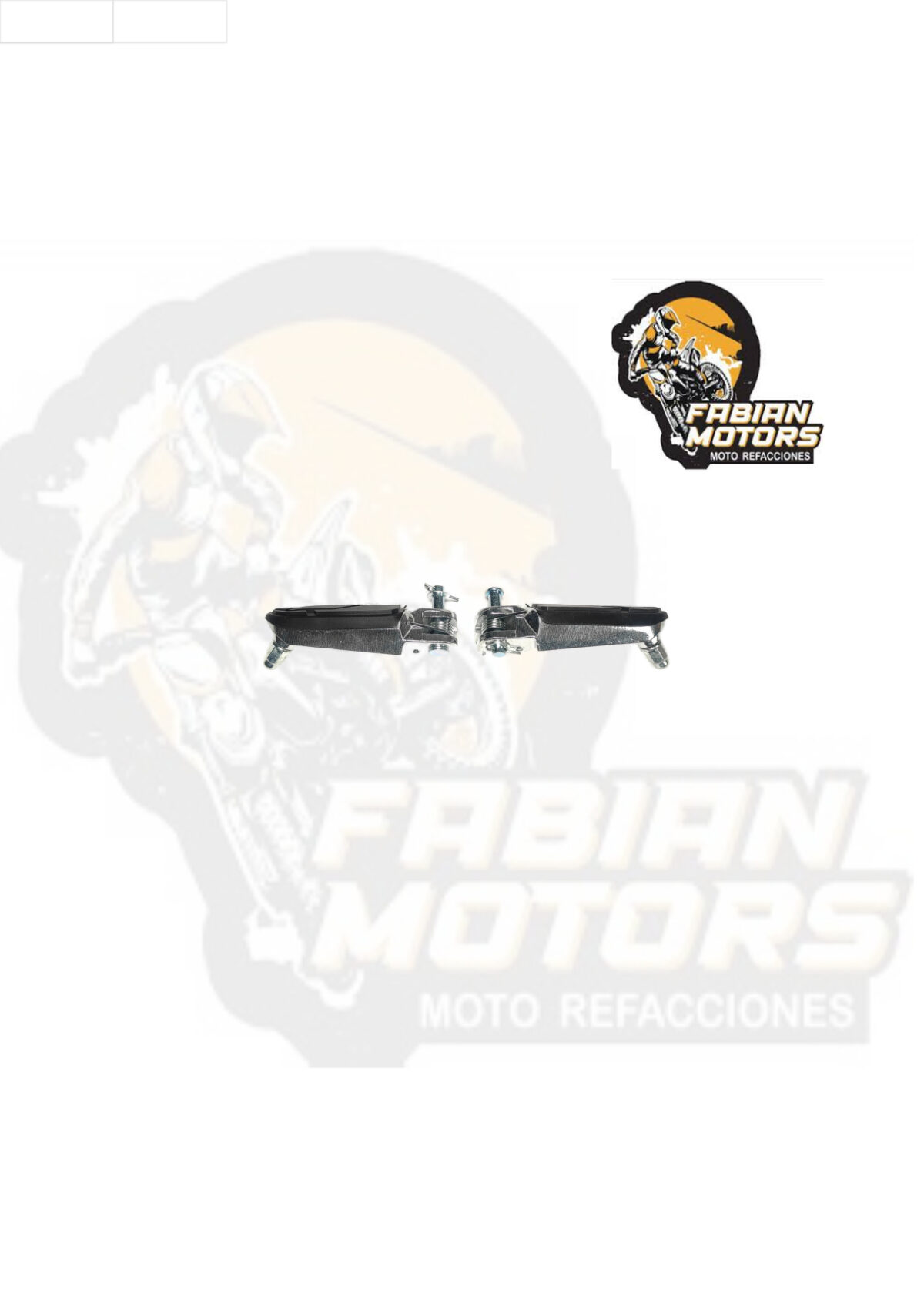 POSAPIE DELANTERO IZQUIERDO/DERECHO P/ NS200 (JUEGO)