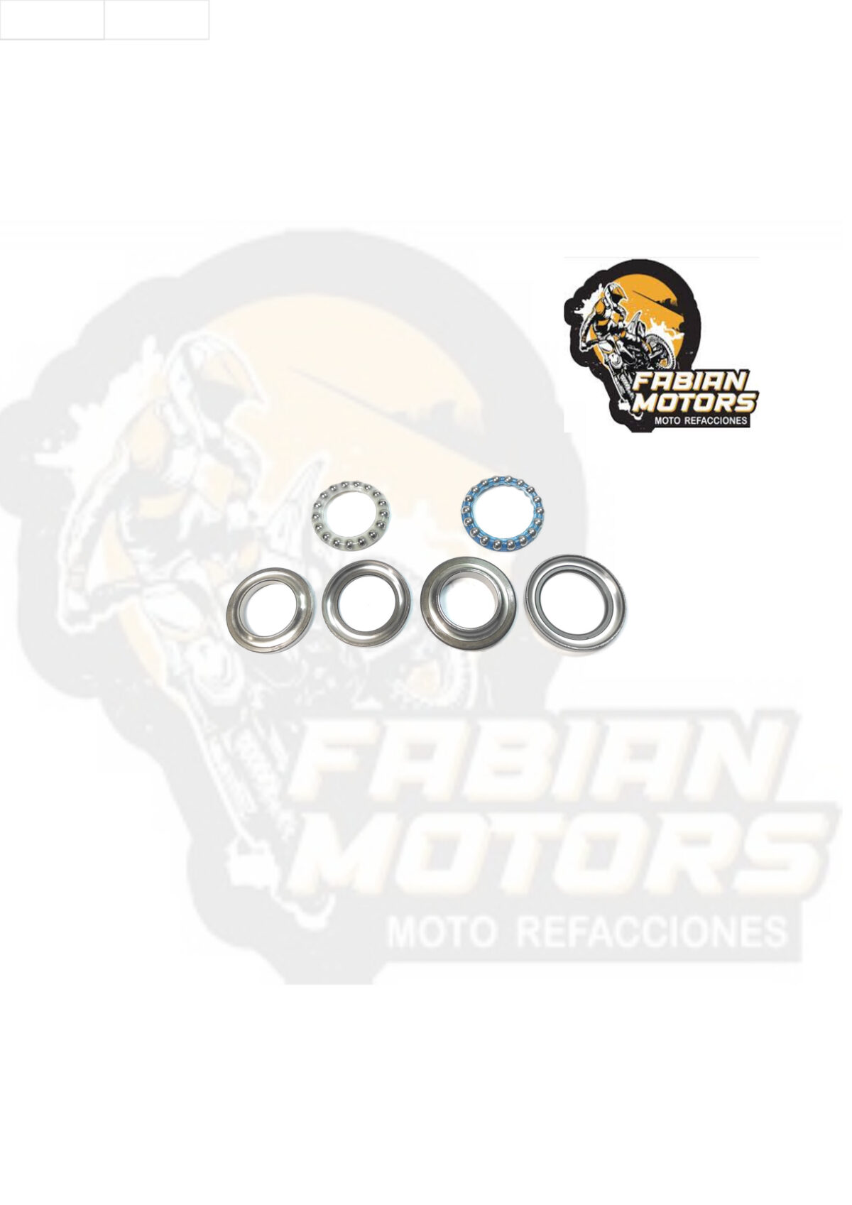BALEROS TELESCOPIO DIRECCION P/ NS200, P/ AS200, P/ RS200, P/ NS-150/160, P/ AS150, P/ AVENGER 220, P/ DOMINAR 400, P/ DOMINAR 400UG, P/ DOMINAR 250 (JUEGO)