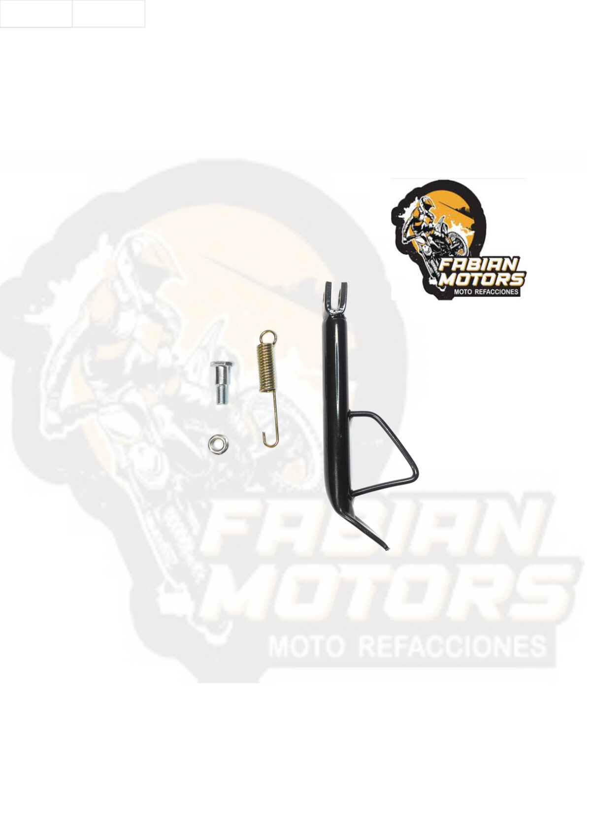 PATA LATERAL C/ TORNILLO Y RESORTE P/ CRYPTON-110