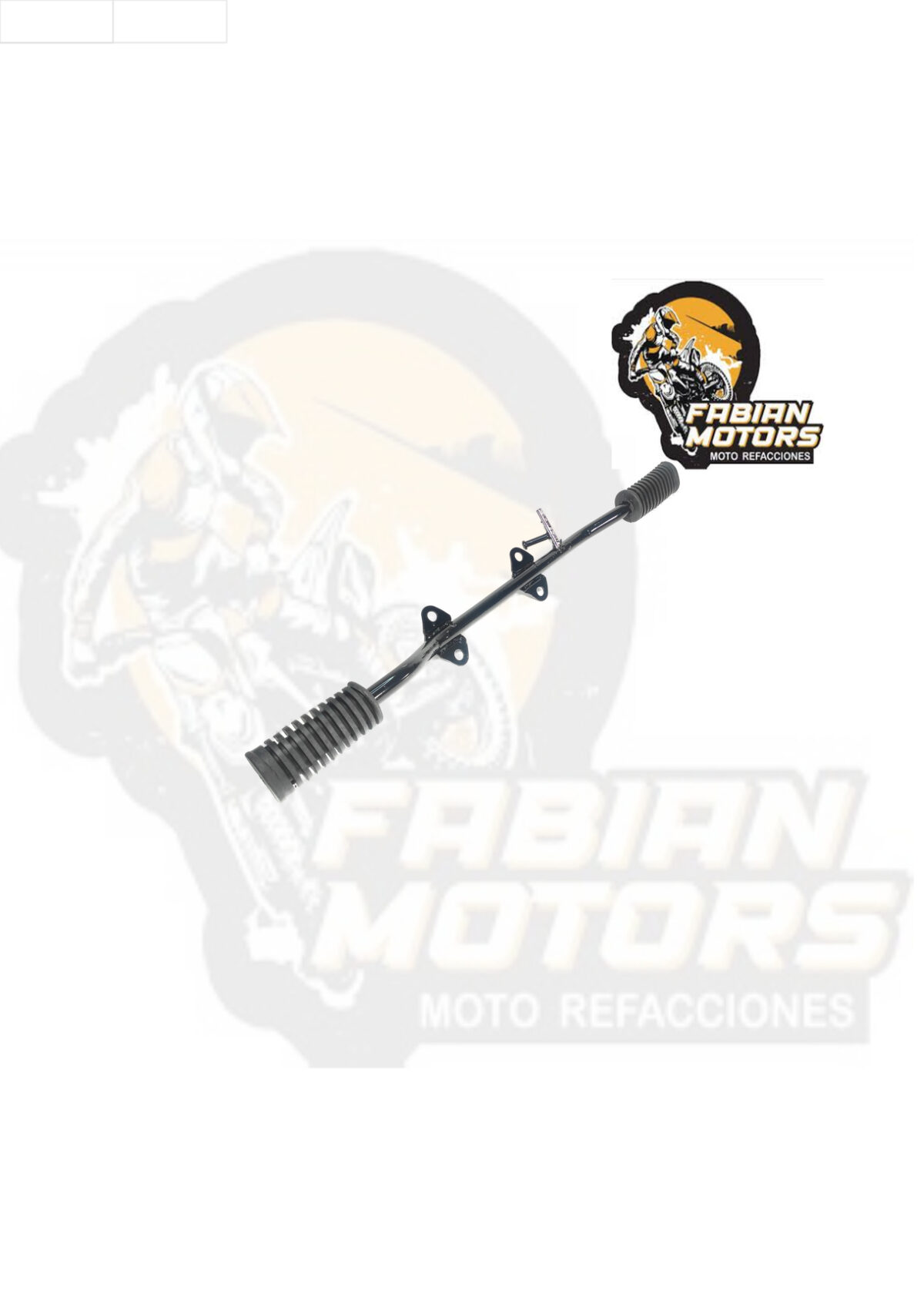 BARRA POSAPIE C/ GOMAS P/ TOOL-125, P/ FT-125, P/ CG-125