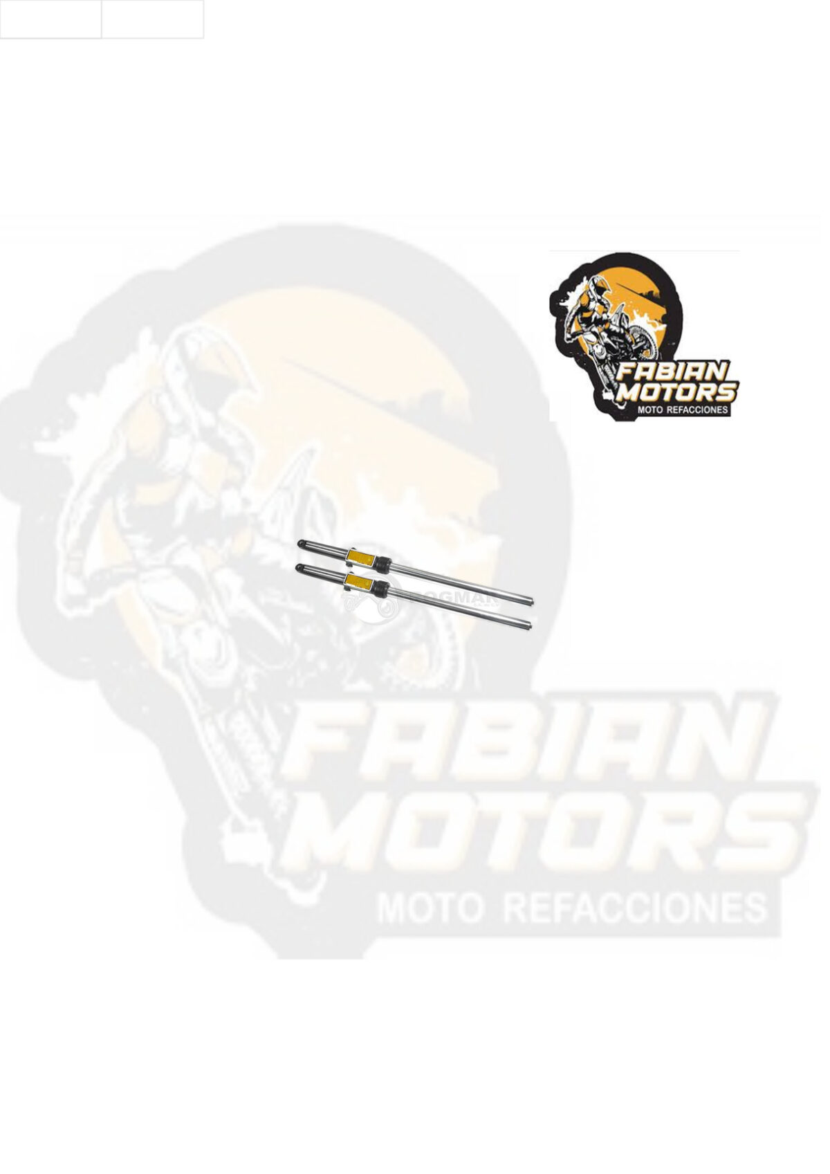 BARRA SUSPENSION COMPLETA DERECHA/IZQUIERDA PLATA P/ TOOL-125 (PAR)