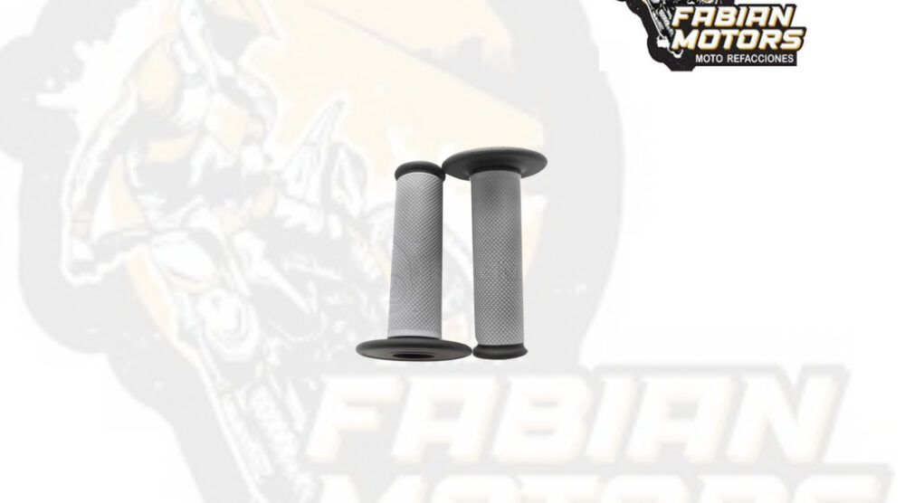 138-000010 PUÑOS TIPO CROSS GRIS/NEGRO PRO-028 (JUEGO) TWN