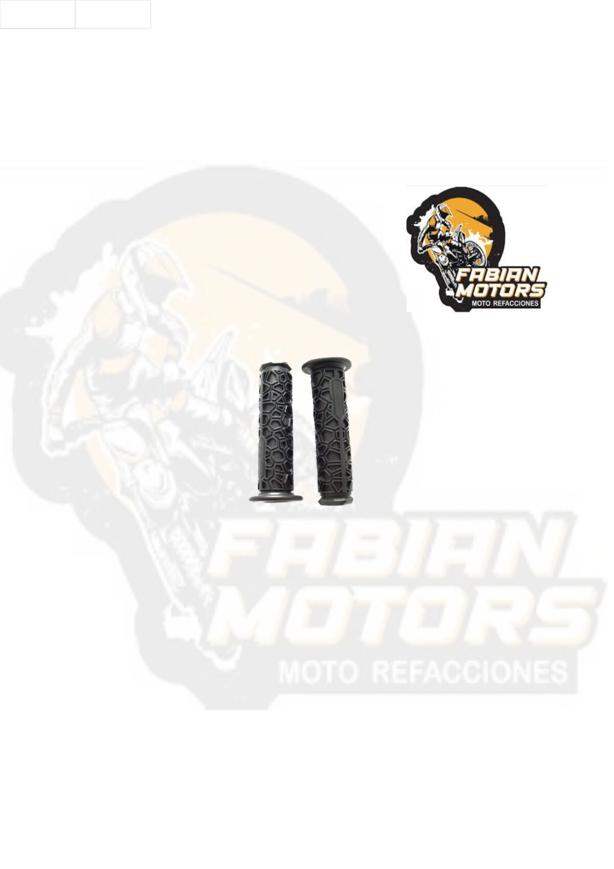 PUÑOS TIPO ATV NEGRO/NEGRO PRO-0019 (JUEGO) TWN