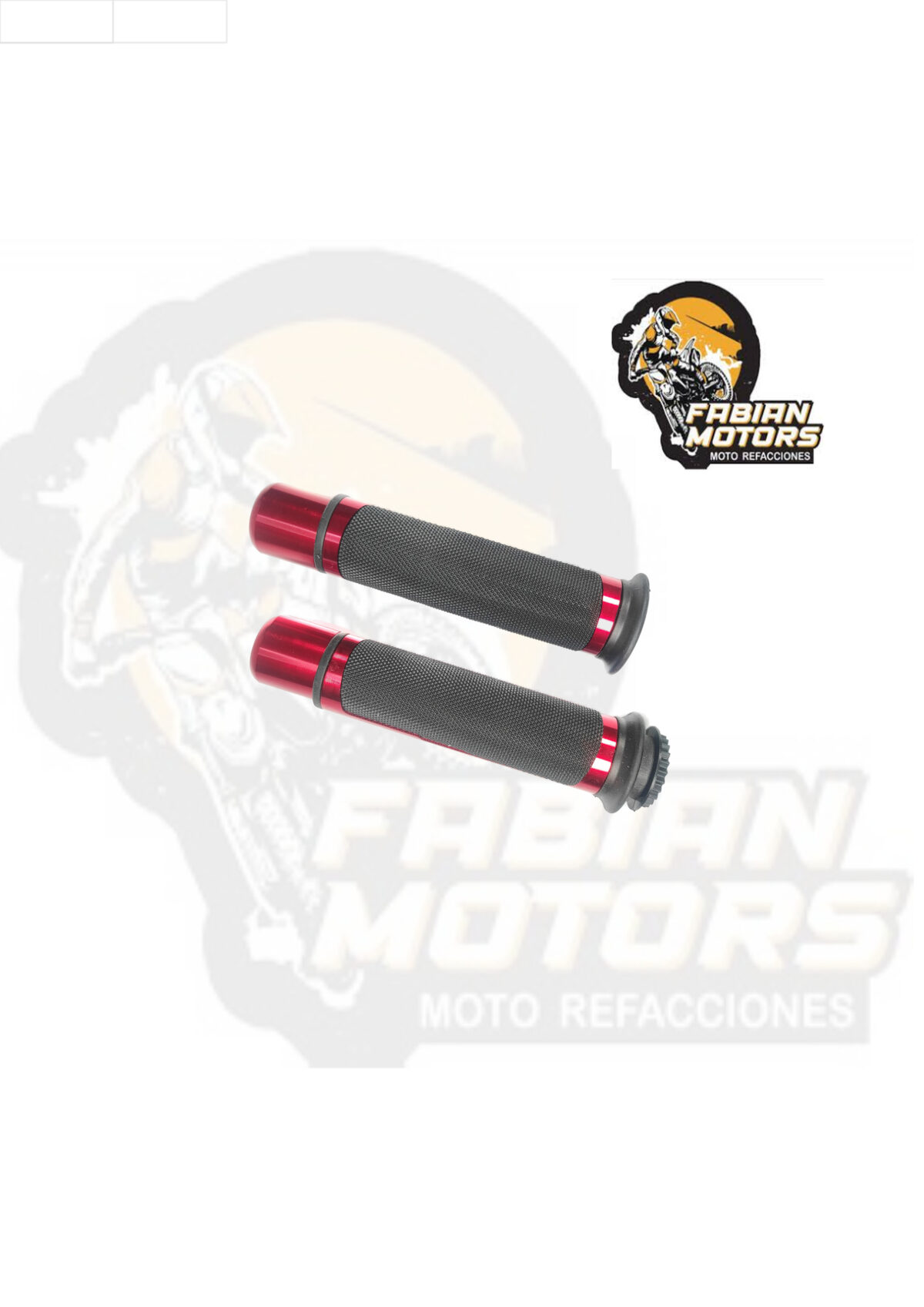 PUÑOS ROJO/NEGRO UNIVERSALES A107 (JUEGO)