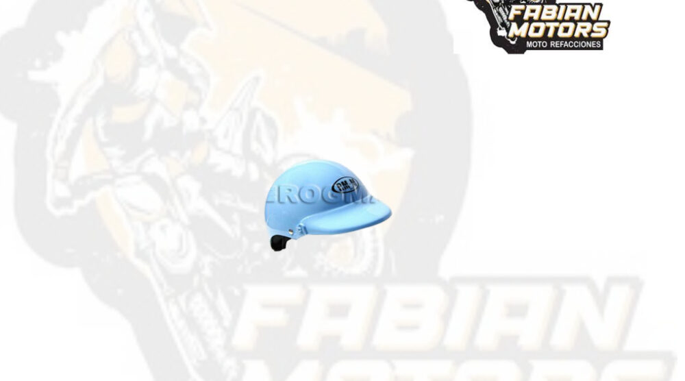 CASCO TIPO POLICIA PARA NIÑO RM604 AZUL CIELO TWN