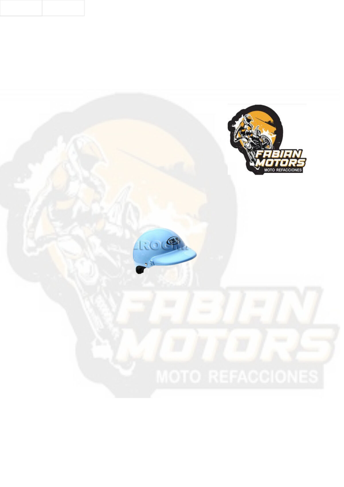 CASCO TIPO POLICIA PARA NIÑO RM604 AZUL CIELO TWN