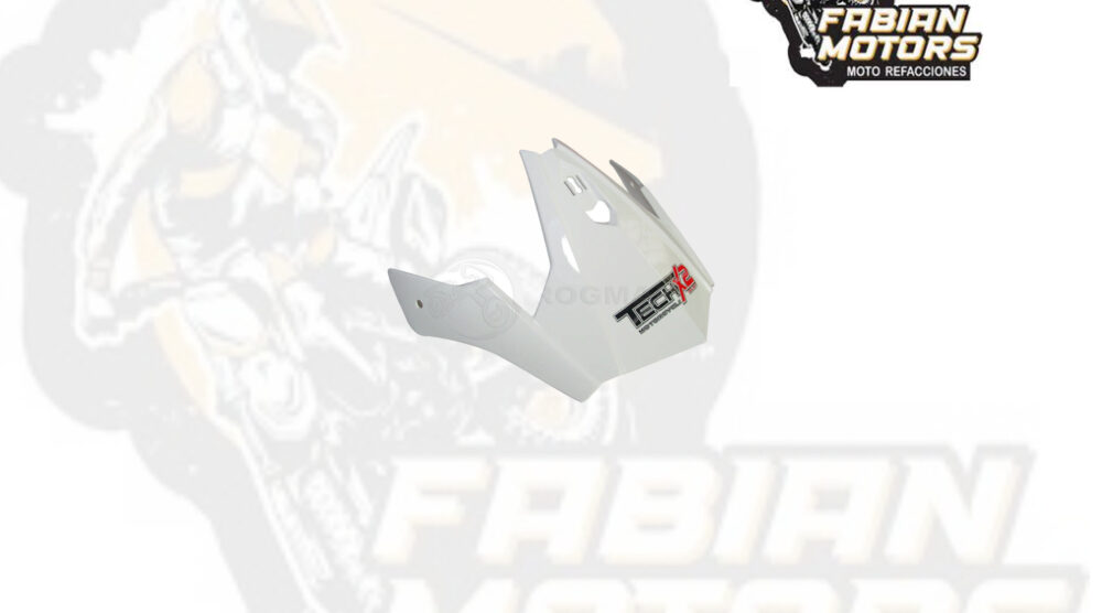 VISERA PARA CASCO Y TORNILLOS TX-726 BLANCA (JUEGO)