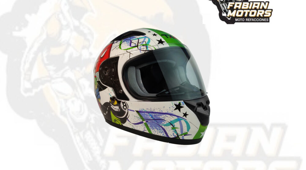 CASCO TECHX2 TX-815 INFANTIL GRAFICOS "EL BARRIO"TALLA: G (PRECIO POR PIEZA) (DE 1 A 5 PIEZAS) NORMA EUROPEA ECER22-05