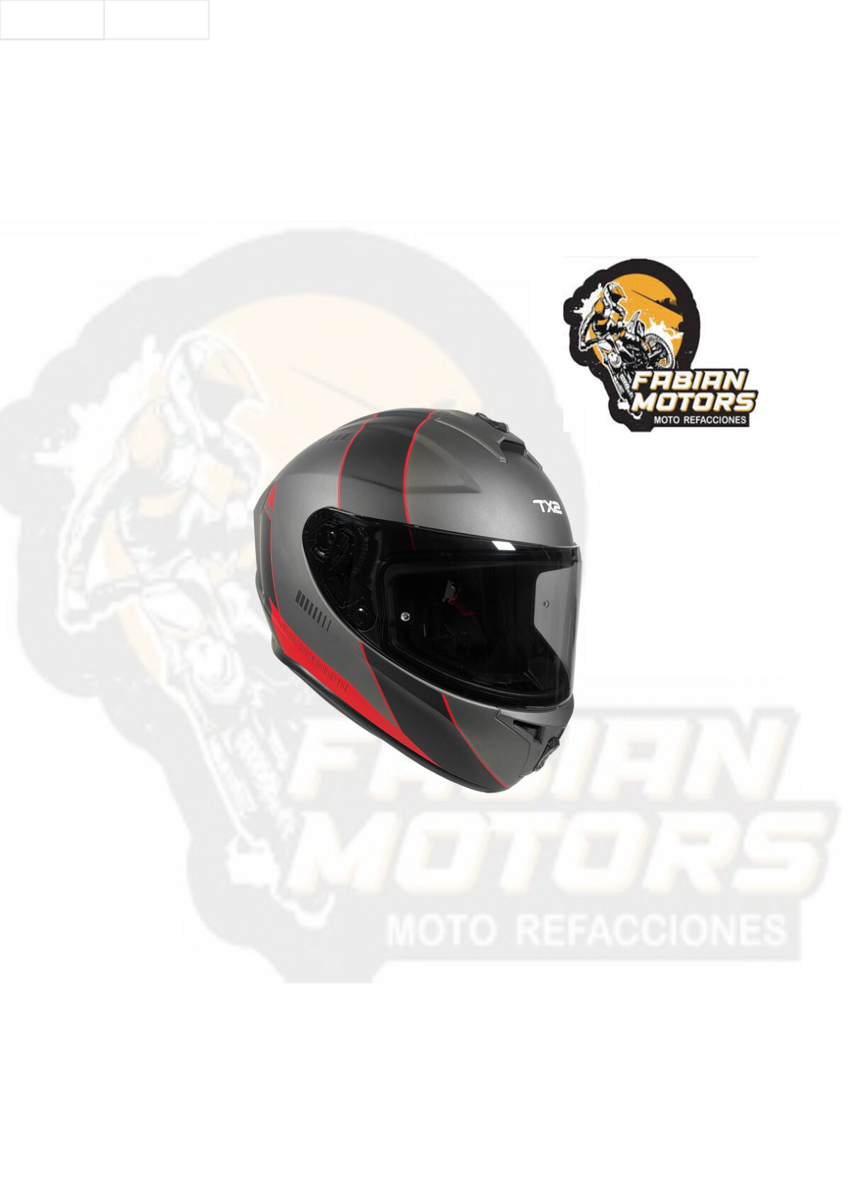 CASCO TECHX2 CERRADO DP815 DRAKEN MP4 C18 NEGRO/GRIS/ROJO MATE MICA HUMO CLARO TALLA: EEG (PRECIO POR PIEZA) (DE 1 A 5 PIEZAS) NORMA EUROPEA ECER22-06 Y NORMA AMERICANA DOT