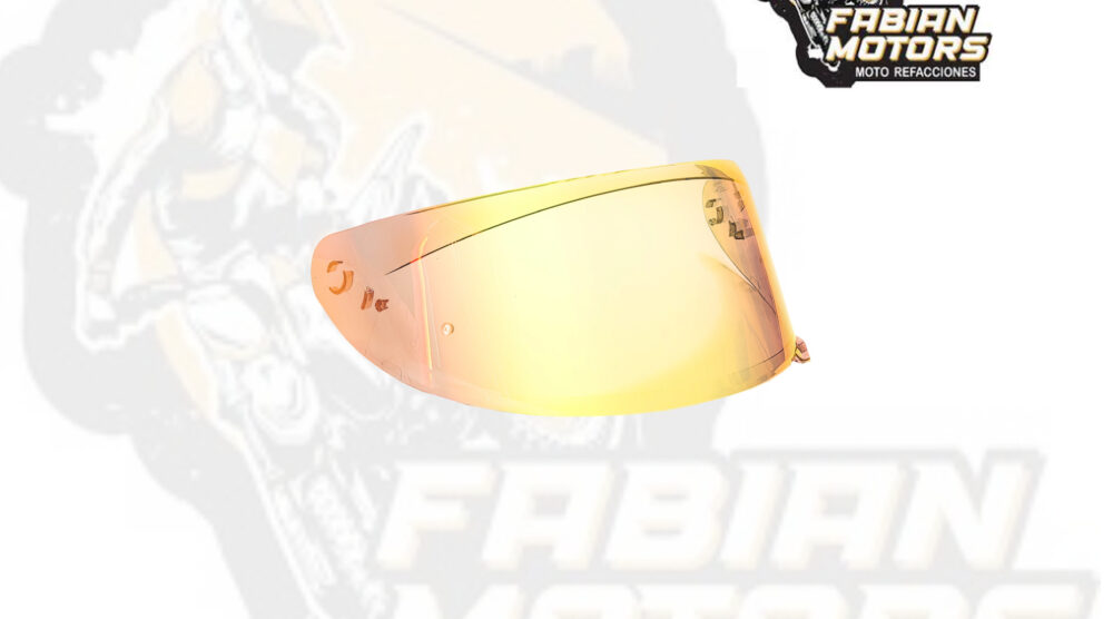 MICA CASCO TECHX2 DORADA PARA CASCO DRAKEN DP815