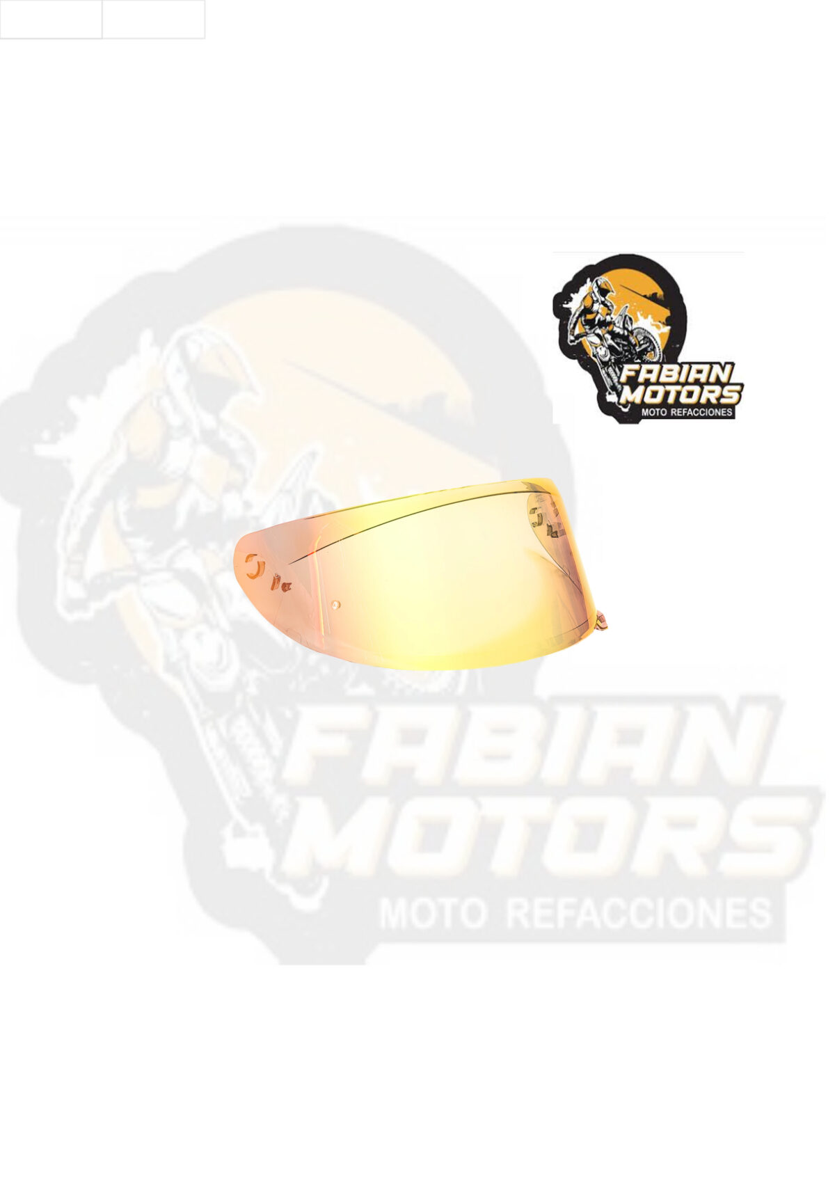 MICA CASCO TECHX2 DORADA PARA CASCO DRAKEN DP815