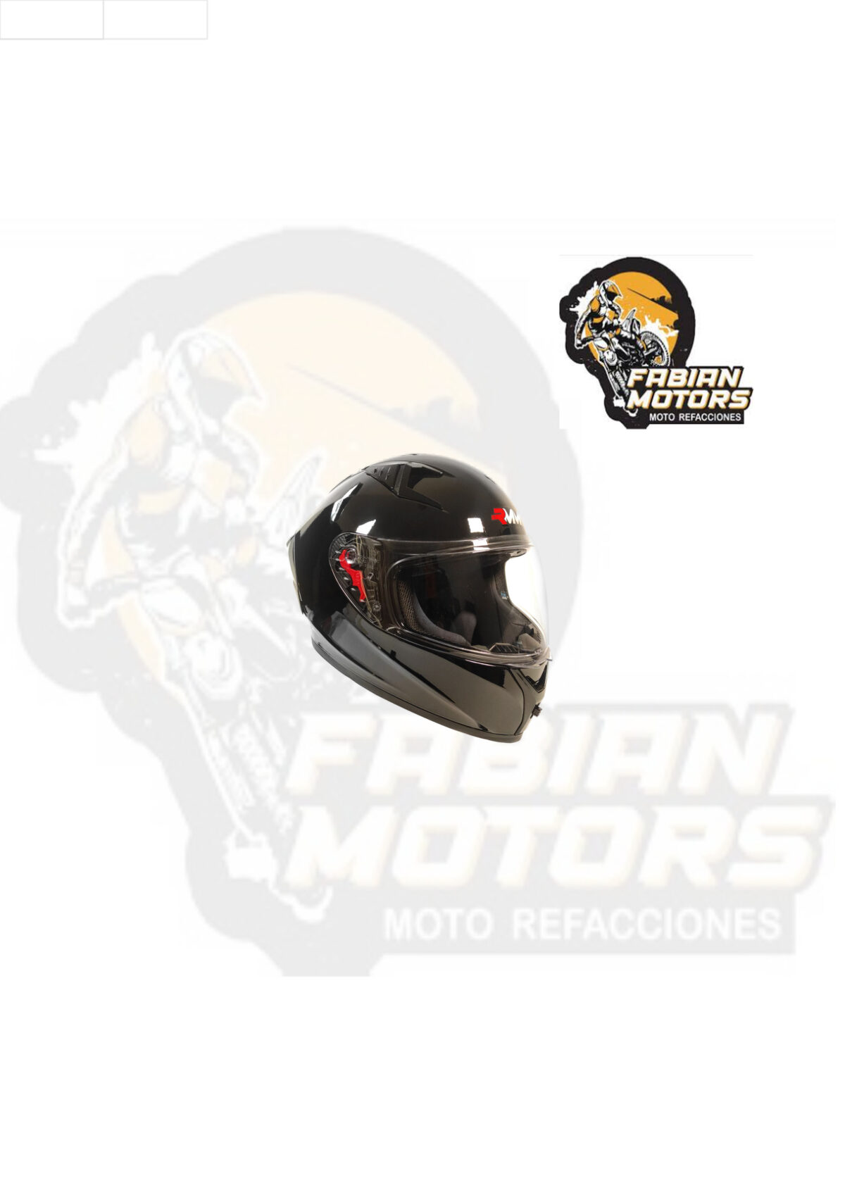 CASCO RMM CERRADO NEGRO C/ ESPOILER Z501 TALLA: 2 EG NORMA EUROPEA ECER22-05 Y NORMA AMERICANA DOT