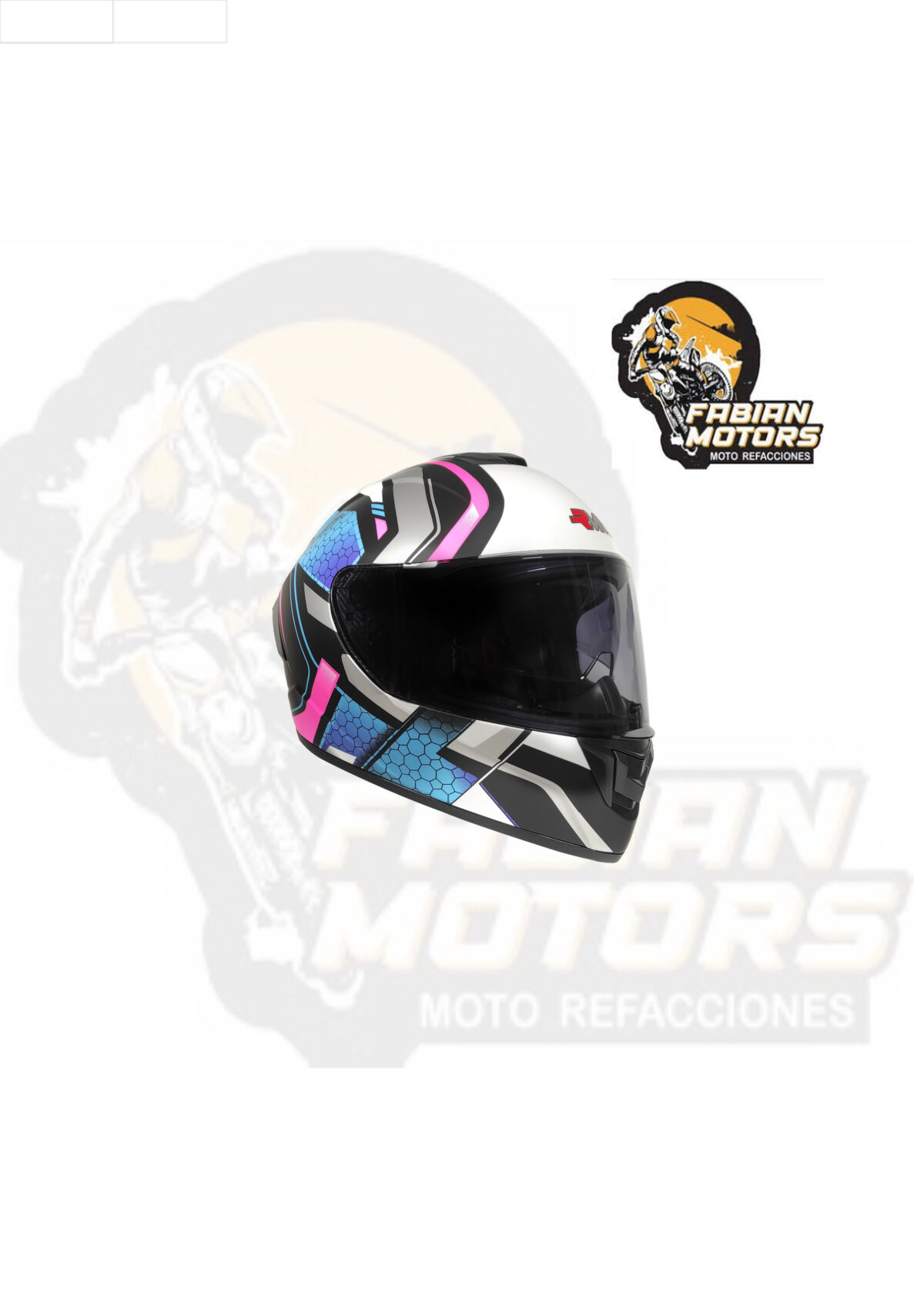 CASCO RMM CERRADO HF701 SPACE MICA NEGRA Y LENTE INTERNO TALLA: EG (PRECIO POR PIEZA) (DE 1 A 5 PIEZAS) NORMA AMERICANA DOT
