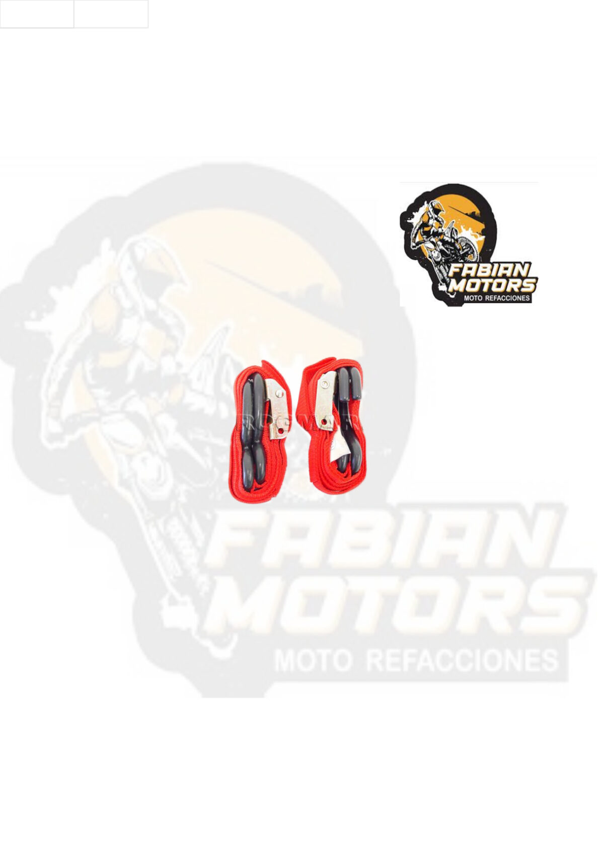 TIE-DOWN ROJO (JUEGO) TWN (1.8MTS X 2.54CM)