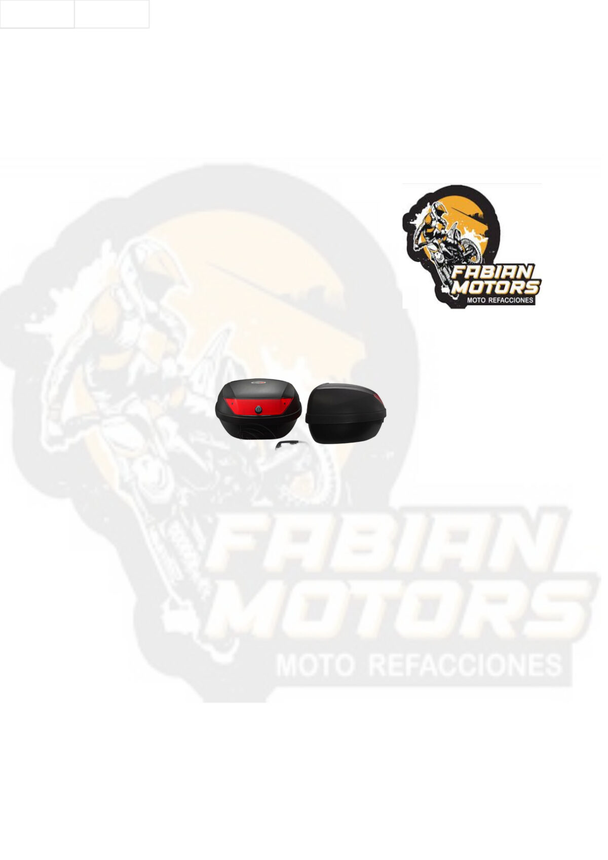 CAJUELA TECHX2 888 NEGRA C/ REFLEJANTE ROJO 51LTS
