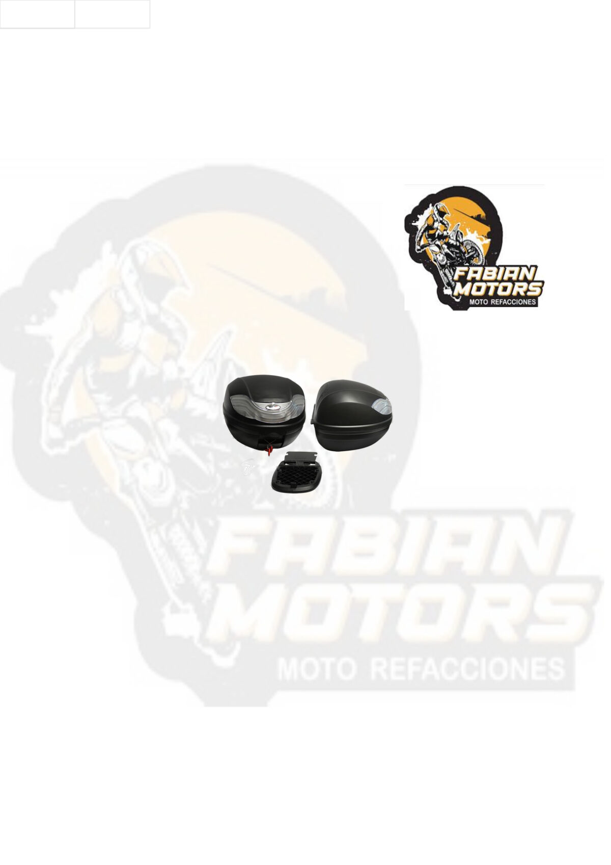 CAJUELA TECHX2 815 NEGRA C/ REFLEJANTE BLANCO 32L