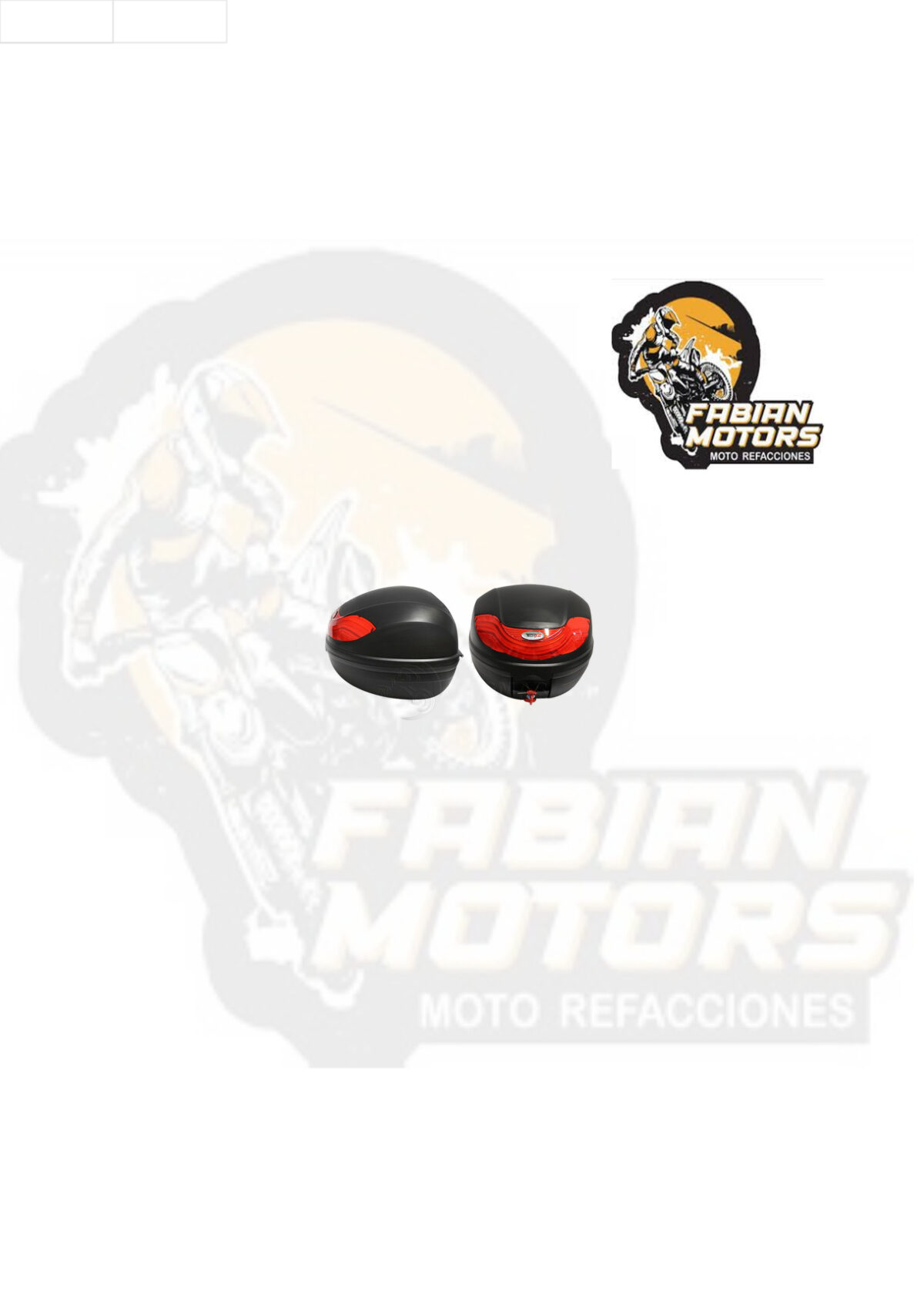 CAJUELA TECHX2 815 NEGRA C/ REFLEJANTE ROJO 32L