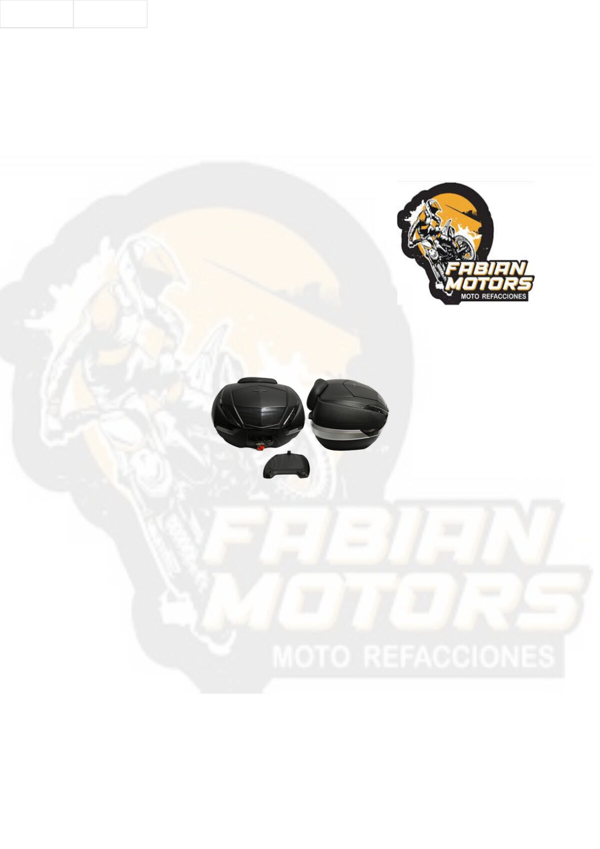 CAJUELA TECHX2 6801 NEGRA C/ REFLEJANTE NEGRO 48L