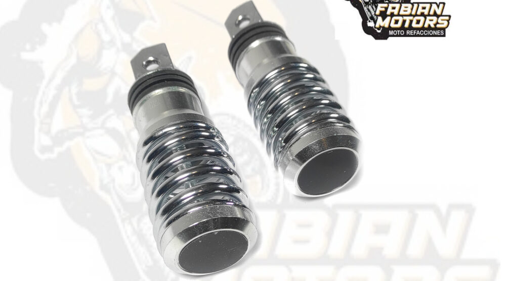 142-000147 POSAPIES ALUMINIO PLATA TECHX2 UNIVERSALES (JUEGO)