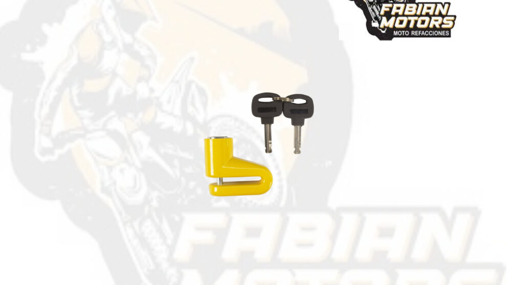 142-000165 CANDADO FRENO DISCO SUNGO AMARILLO