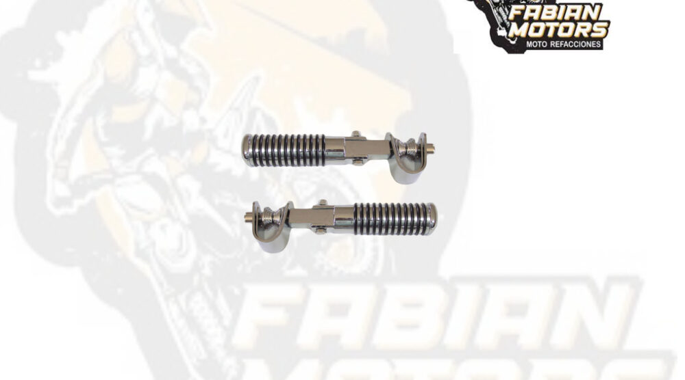 142-000313 POSAPIE ALUMINIO CROMADO UNIVERSAL (PAR)