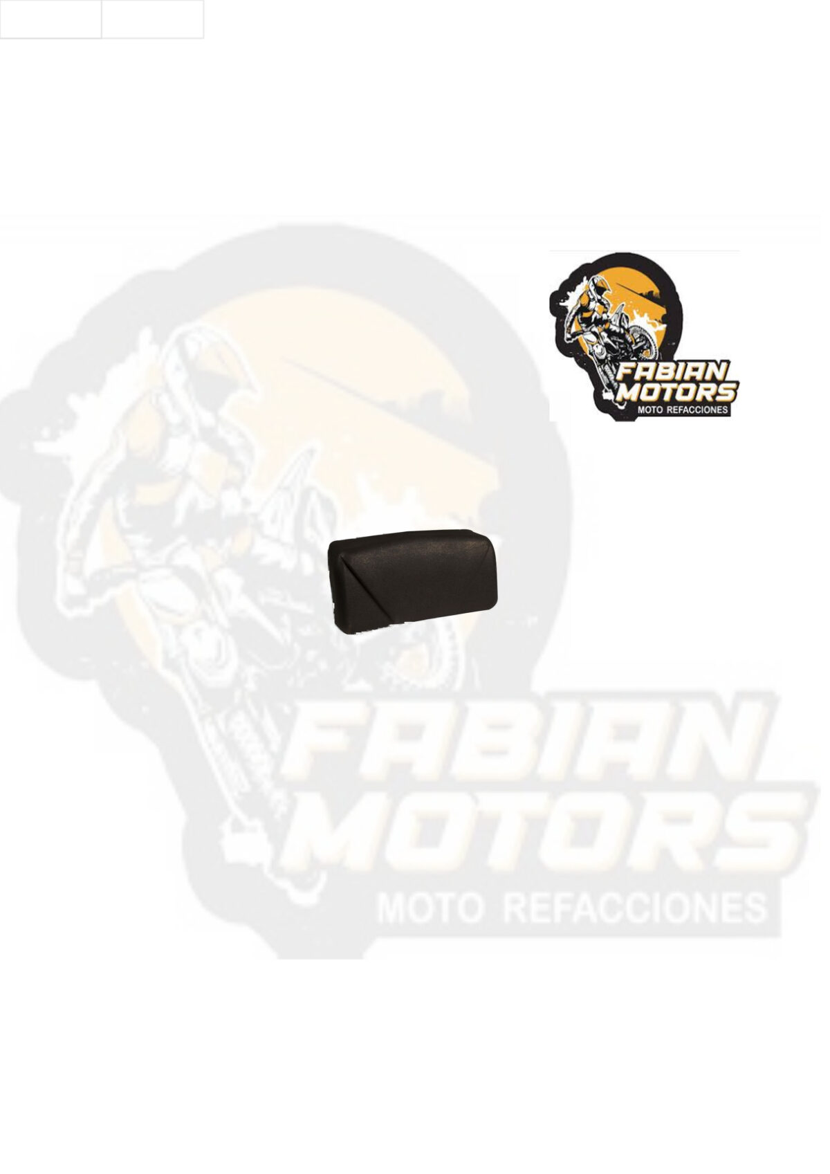 RESPALDO PARA CAJUELA TECHX2 SG-0889 NEGRO