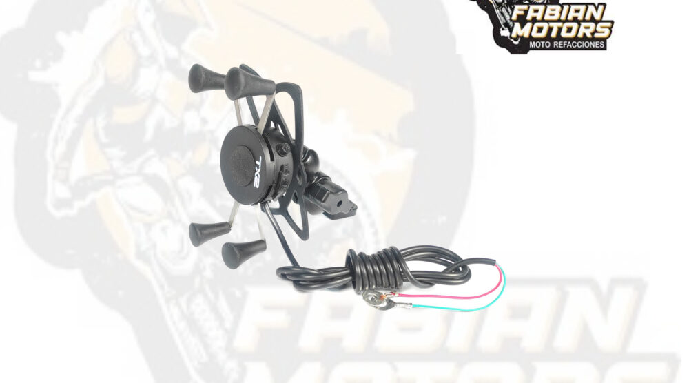CARGADOR PARA CELULAR TECHX2 CON SOPORTE NEGRO SCG-09 VOLTAJE DE ENTRADA: 12-24V, VOLTAJE DE SALIDA: 5V 2.1A
