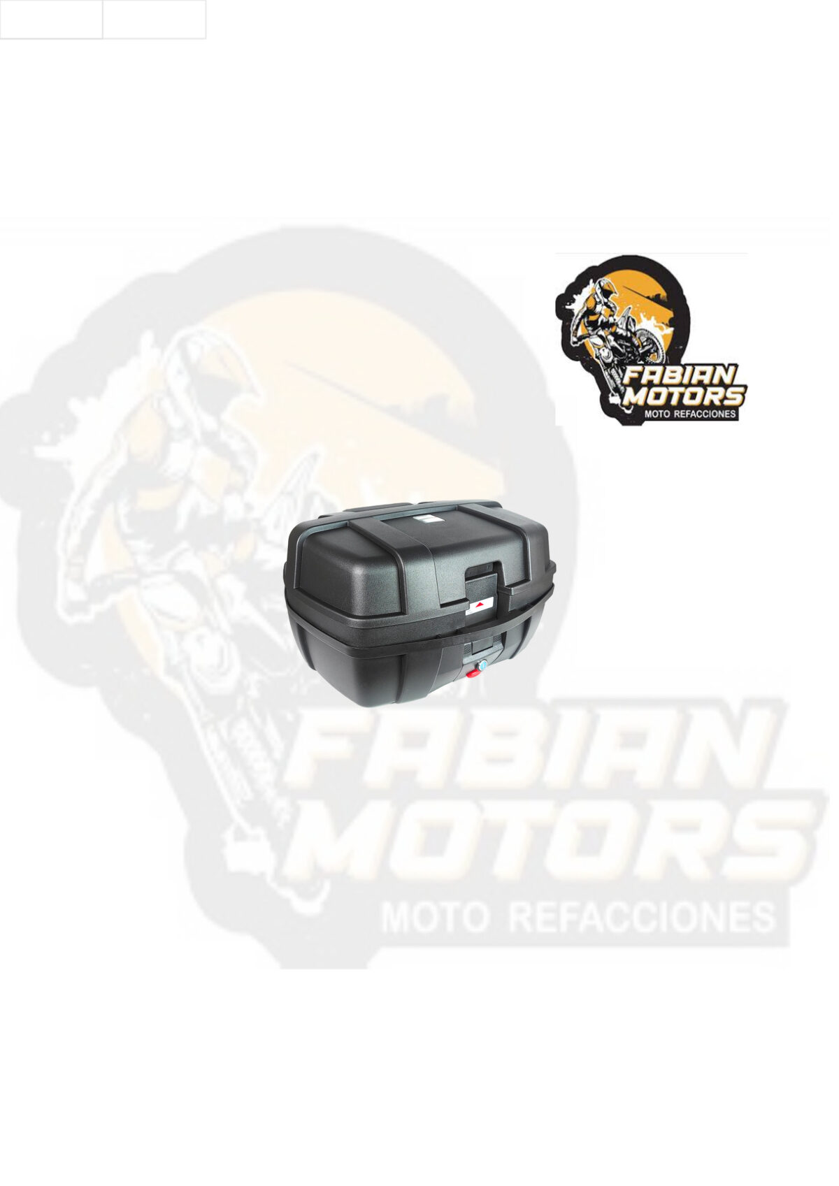 CAJUELA CUADRADA TECHX2 CON RESPALDO NEGRA SG-885 47L